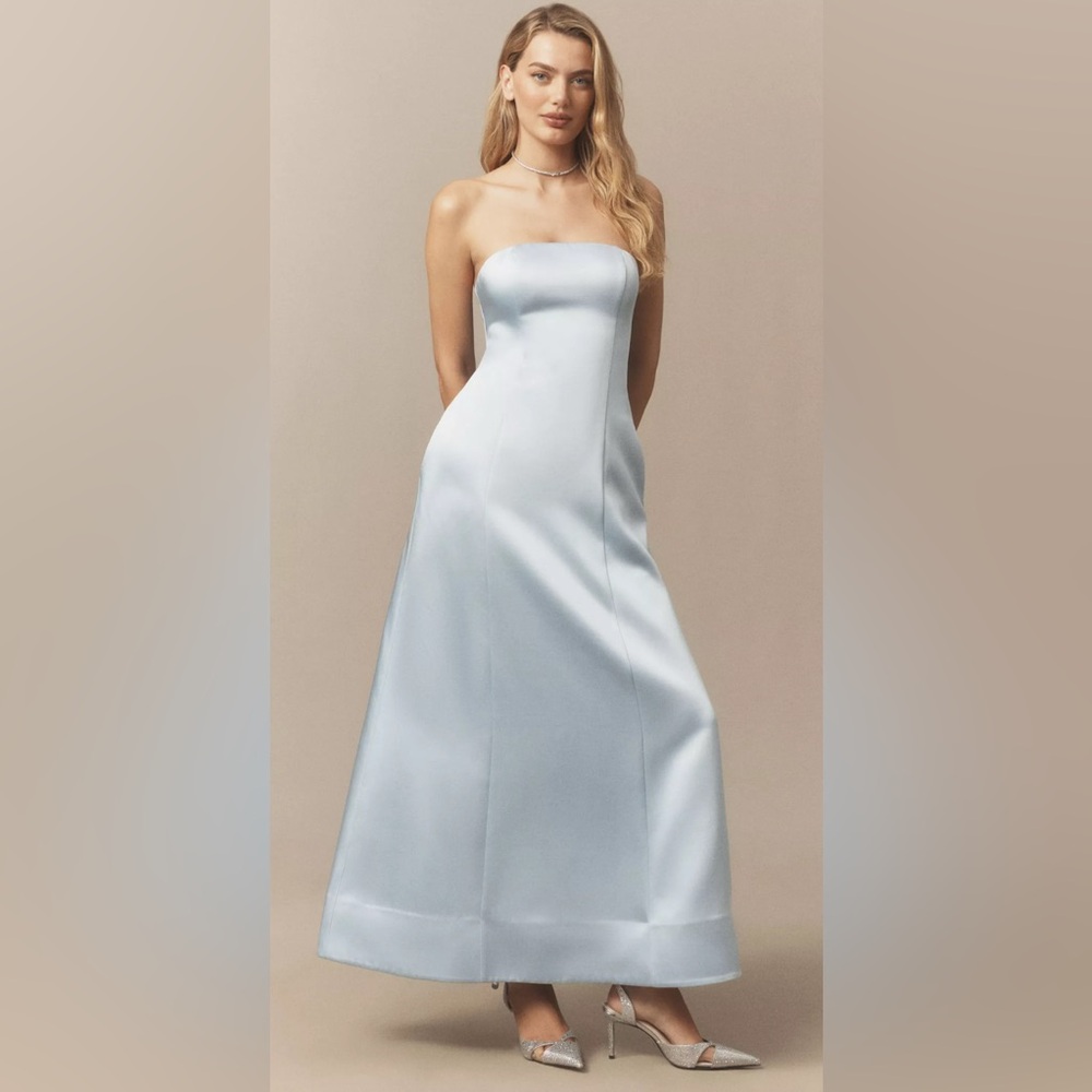 NWT Mare Mare Piper Strapless Fit & Flare Maxi Dress - Picture 9 of 9